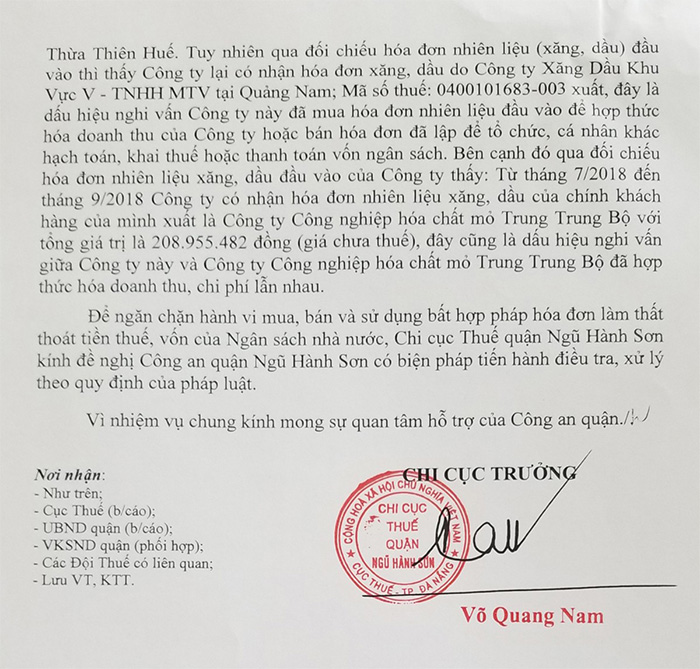 mua bán hóa đơn khống