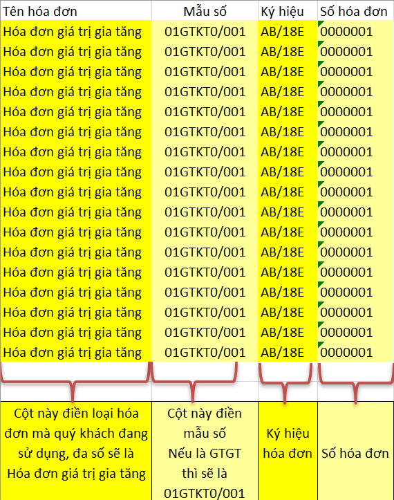 upload file Excel vào phần mềm