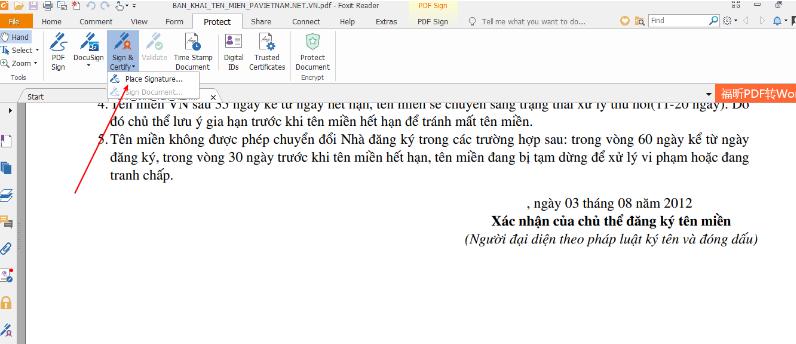 ký số online biên bản thu hồi hóa đơn điện tử