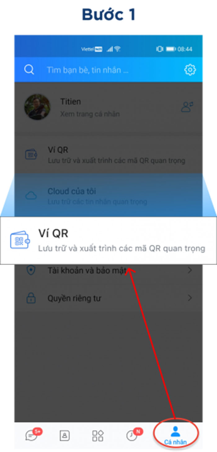 Tra cứu chứng nhận tiêm chủng COVID-19 với Ví zalo QR